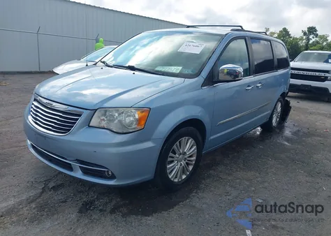 2013 Chrysler Town & Country Touring-L из США, поврежденный, VIN 2C4RC1CG2DR766949